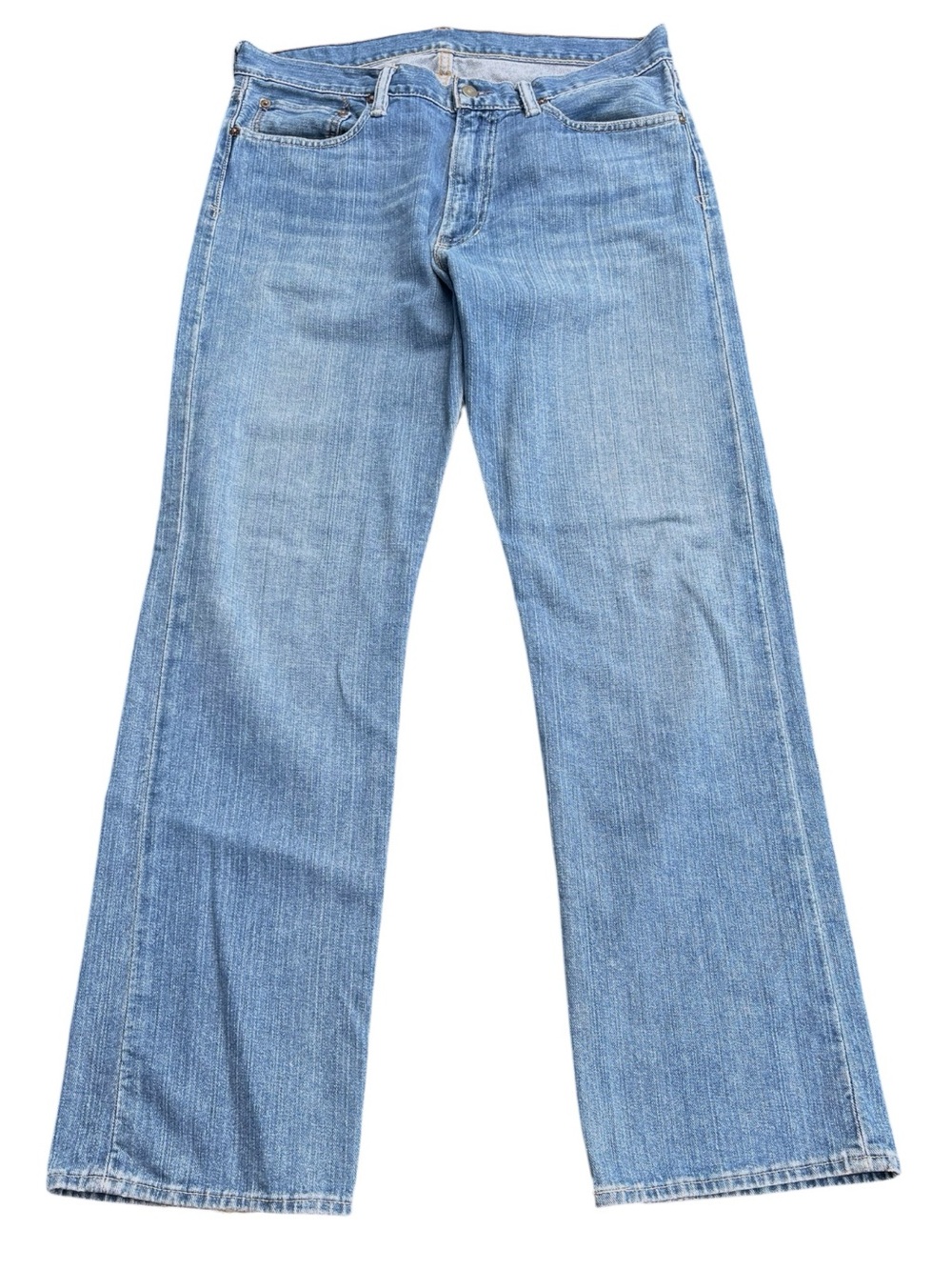 Polo Ralph Lauren Light Blue Relaxed Straight Leg Denim Jeans (34x32)